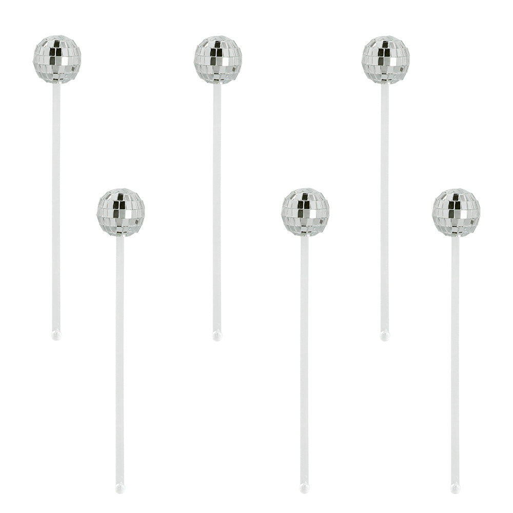 Bâtons de Boule à Facettes Disco - Accessoire Fête Brillant
