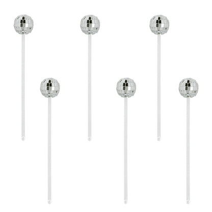 Bâtons de Boule à Facettes Disco - Accessoire Fête Brillant