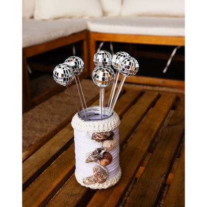 Bâtons de Boule à Facettes Disco - Accessoire Fête Brillant