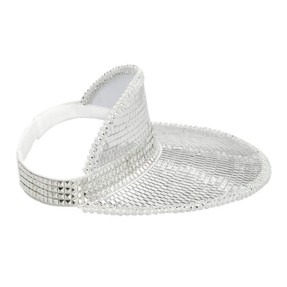 Chapeau Disco Paillettes Argent - Accessoire Fête Années 70