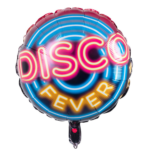Ballon Hélium Disco Ever Neon Party - Décoration Fête Rétro