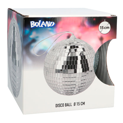 Boule à Facettes Disco 15cm - Décoration Fête Rétro
