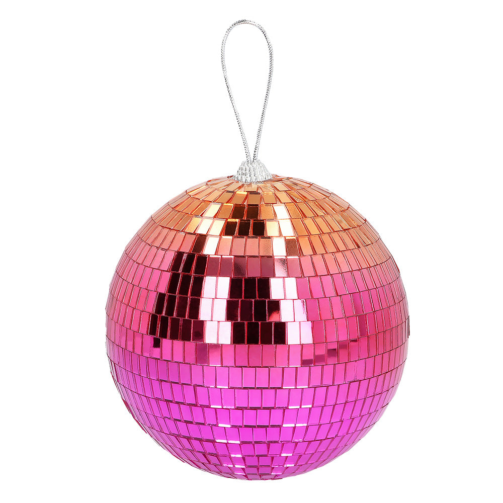 Boule Disco Miroir Paillettes - 4 Coloris - Décoration Fête