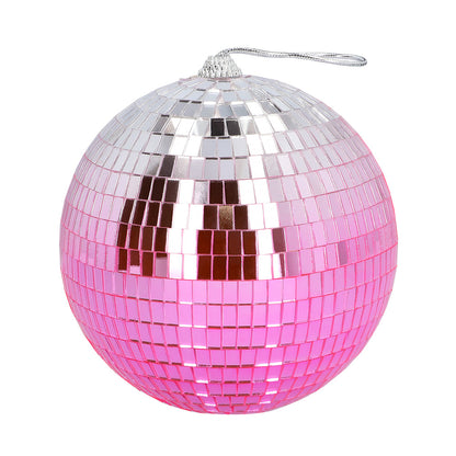 Boule Disco Miroir Paillettes - 4 Coloris - Décoration Fête