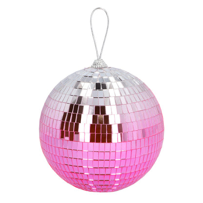 Boule Disco Miroir Paillettes - 4 Coloris - Décoration Fête