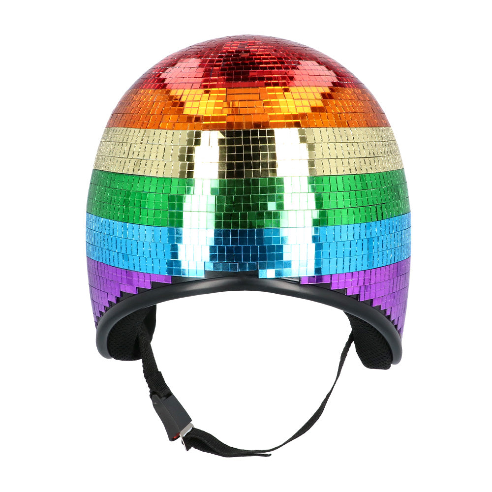 Casque Disco Arc-en-ciel Paillettes Rainbow | Fête & Soirée
