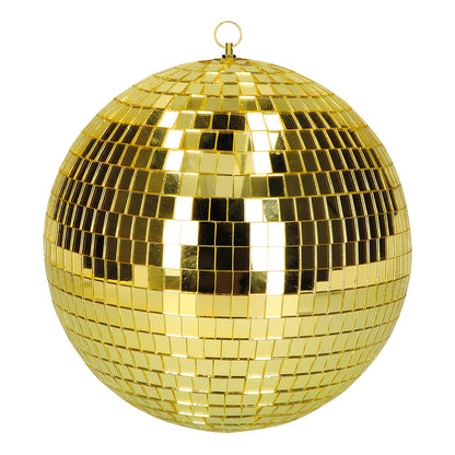 Boule à Facettes Disco Géante - Décoration Années 70 Doré