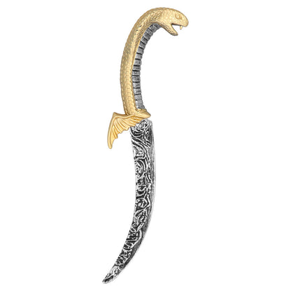 Épée Cobra Dorée - Sabre Médiéval avec Fourreau Orné