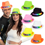 Chapeau Paillettes Happy Birthday - 7 Couleurs Brillantes