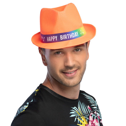 Chapeau Paillettes Happy Birthday - 7 Couleurs Brillantes
