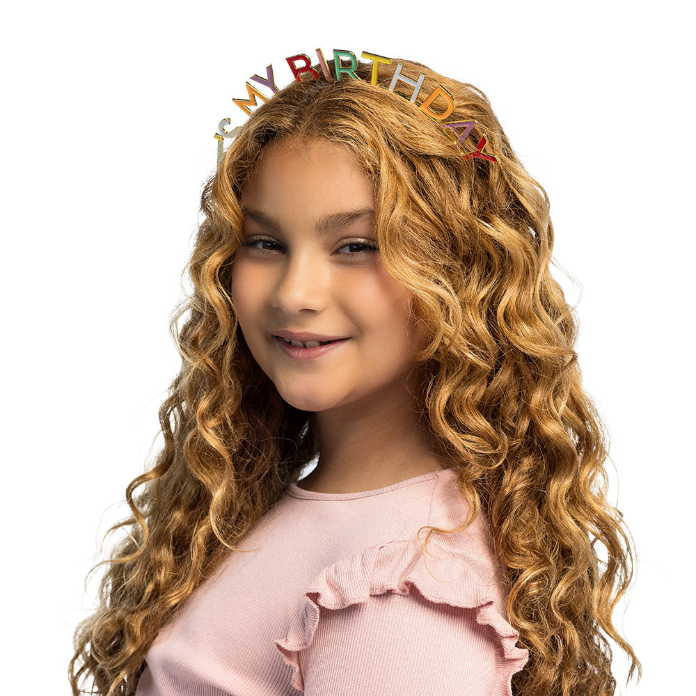 Serre-tête It's My Birthday Multicolore - Accessoire de Fête