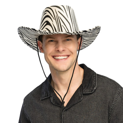 Chapeau Cowboy Animal Print - 5 Motifs Assortis