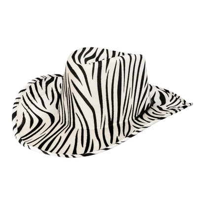 Chapeau Cowboy Animal Print - 5 Motifs Assortis