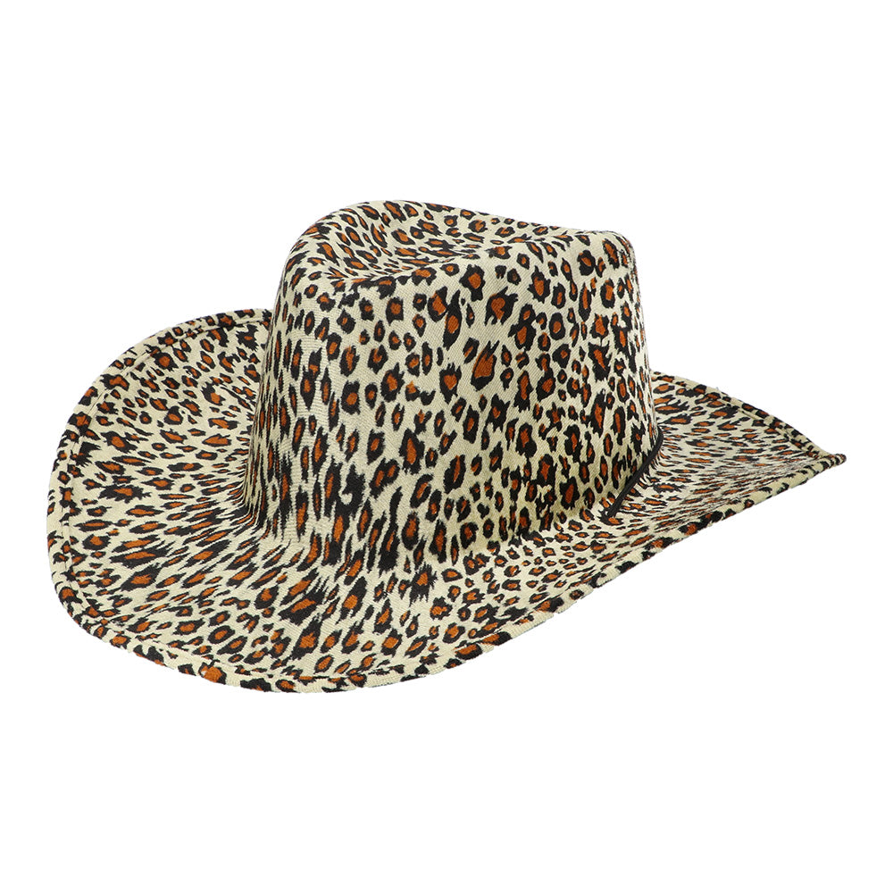 Chapeau Cowboy Animal Print - 5 Motifs Assortis