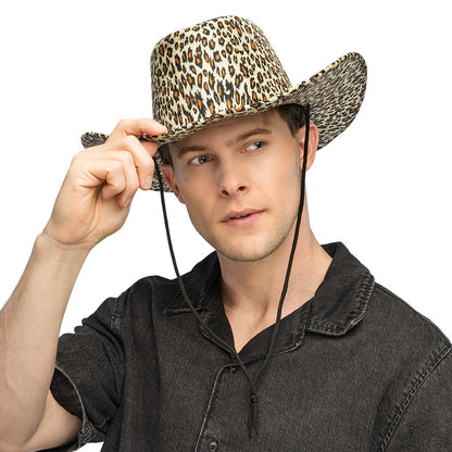 Chapeau Cowboy Animal Print - 5 Motifs Assortis