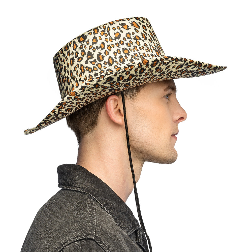 Chapeau Cowboy Animal Print - 5 Motifs Assortis