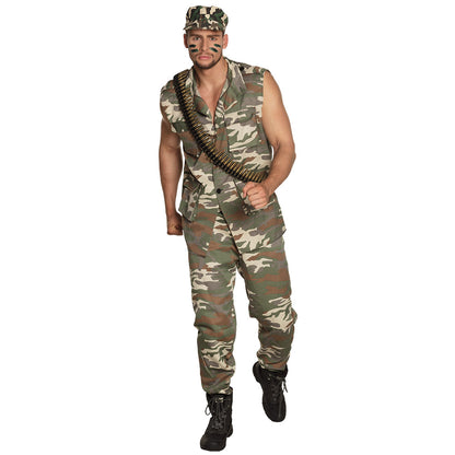 Casquette Militaire Camouflage pour Déguisement Soldat