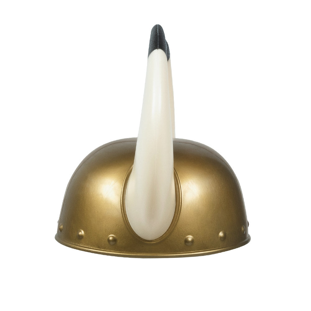 Casque de Viking Cornes Blanches - Accessoire Déguisement Guerrier