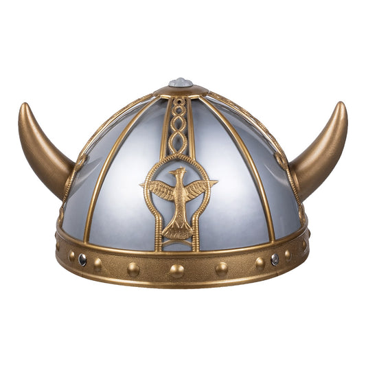Casque Viking avec Cornes - Déguisement Guerrier Médiéval