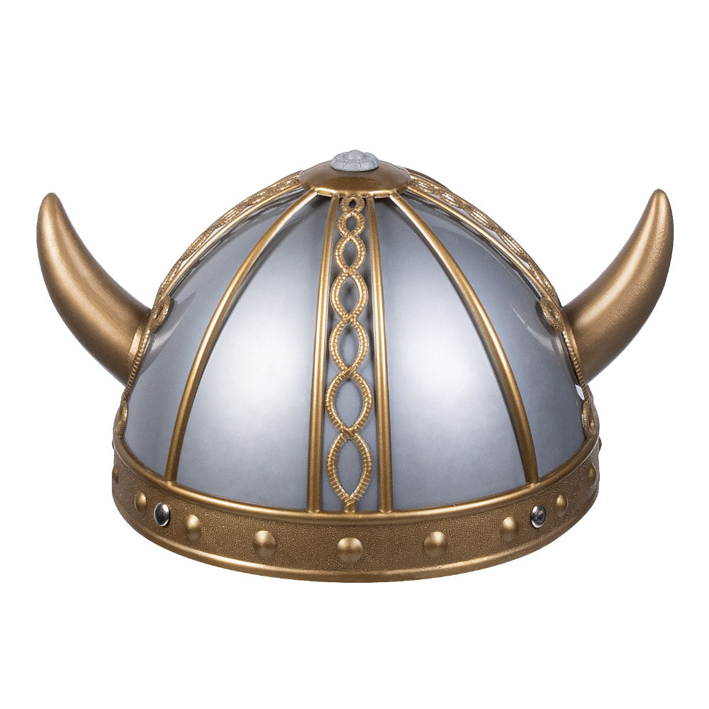 Casque Viking avec Cornes - Déguisement Guerrier Médiéval