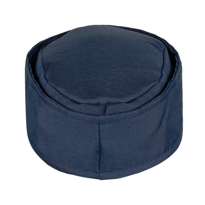 Toque Hôtesse de l'Air Bleu Marine avec Ailes Dorées