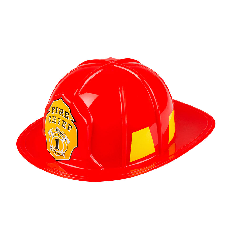 Casque Pompier Fire Chief Rouge - Déguisement Professionnel