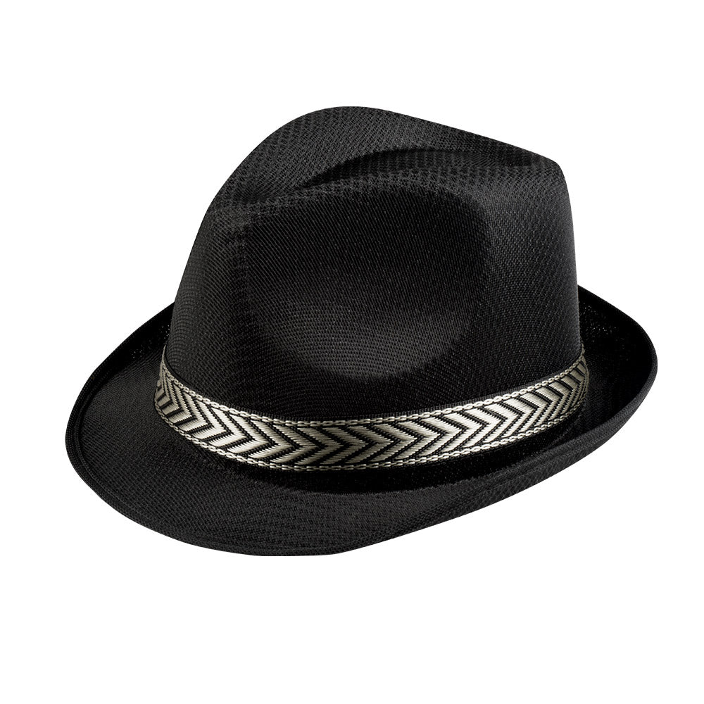Chapeau Paille Coloré Adulte avec Bande Imprimée