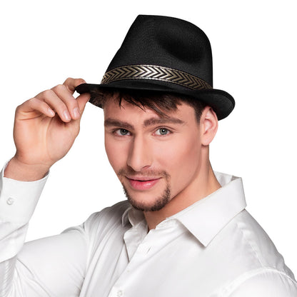 Chapeau Paille Coloré Adulte avec Bande Imprimée