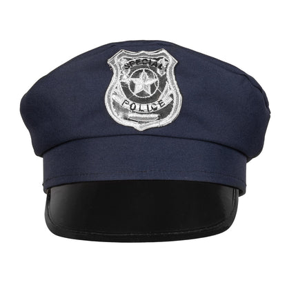 Kit Déguisement Policier Complet - Casquette, Badge, Matraque & Lunettes