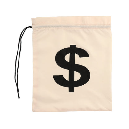 Déguisement Voleur de Banque - Masque et Sac Dollar Inclus
