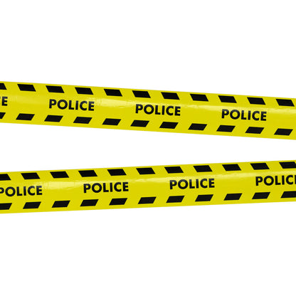 Ruban Adhésif Police Jaune et Noir 15m - Accessoire de Fête
