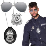 Kit Police Spécial avec Lunettes, Badge et Chaîne