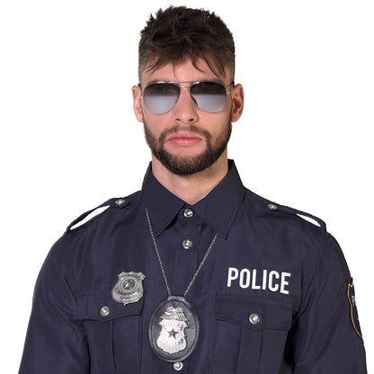 Kit Police Spécial avec Lunettes, Badge et Chaîne