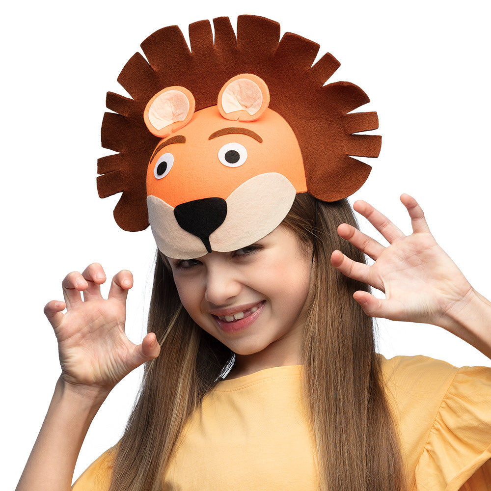 Masque Animal Enfant - 6 Designs Amusants pour Déguisement