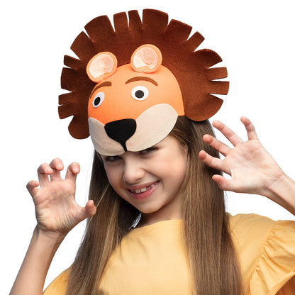 Masque Animal Enfant - 6 Designs Amusants pour Déguisement