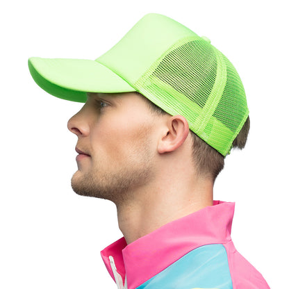 Casquette Trucker Fluo Néon UV Blacklight | Couleurs Vives Fête