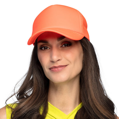 Casquette Trucker Fluo Néon UV Blacklight | Couleurs Vives Fête