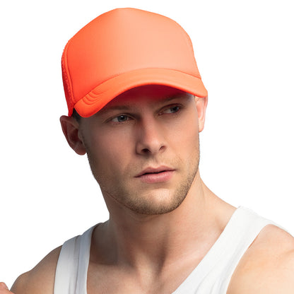 Casquette Trucker Fluo Néon UV Blacklight | Couleurs Vives Fête