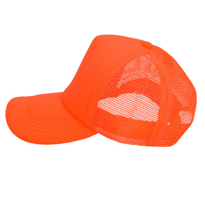 Casquette Trucker Fluo Néon UV Blacklight | Couleurs Vives Fête