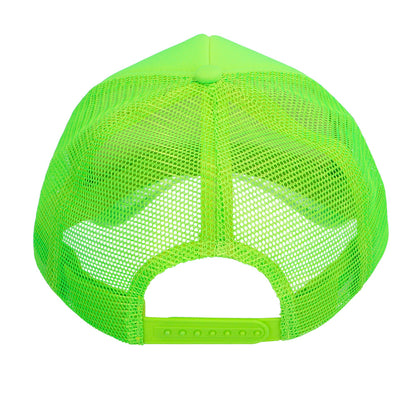 Casquette Filet Fluo UV Néon - Accessoire Rave Party Blacklight