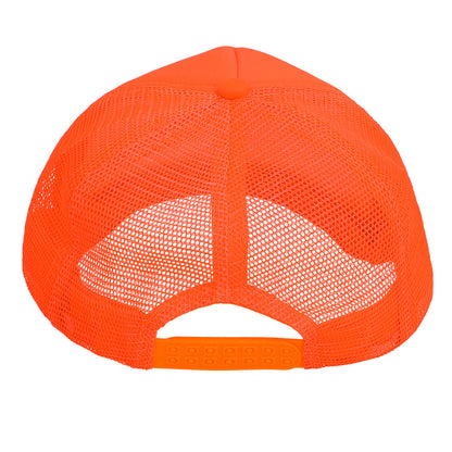 Casquette Filet Orange Fluo UV Blacklight Party