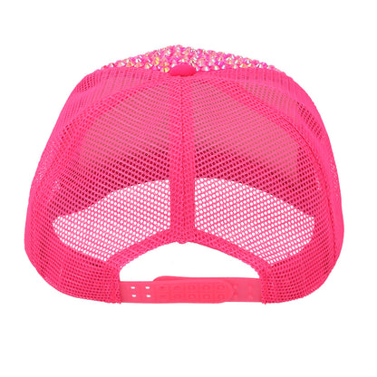 Casquette Sequins Dollars Fluo - Accessoire Disco Party