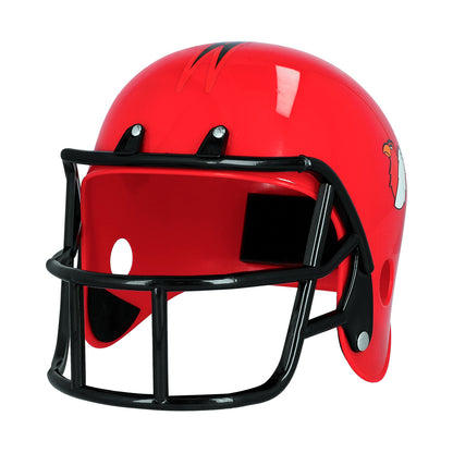 Casque Football Américain Rouge avec Grille - Déguisement Adulte
