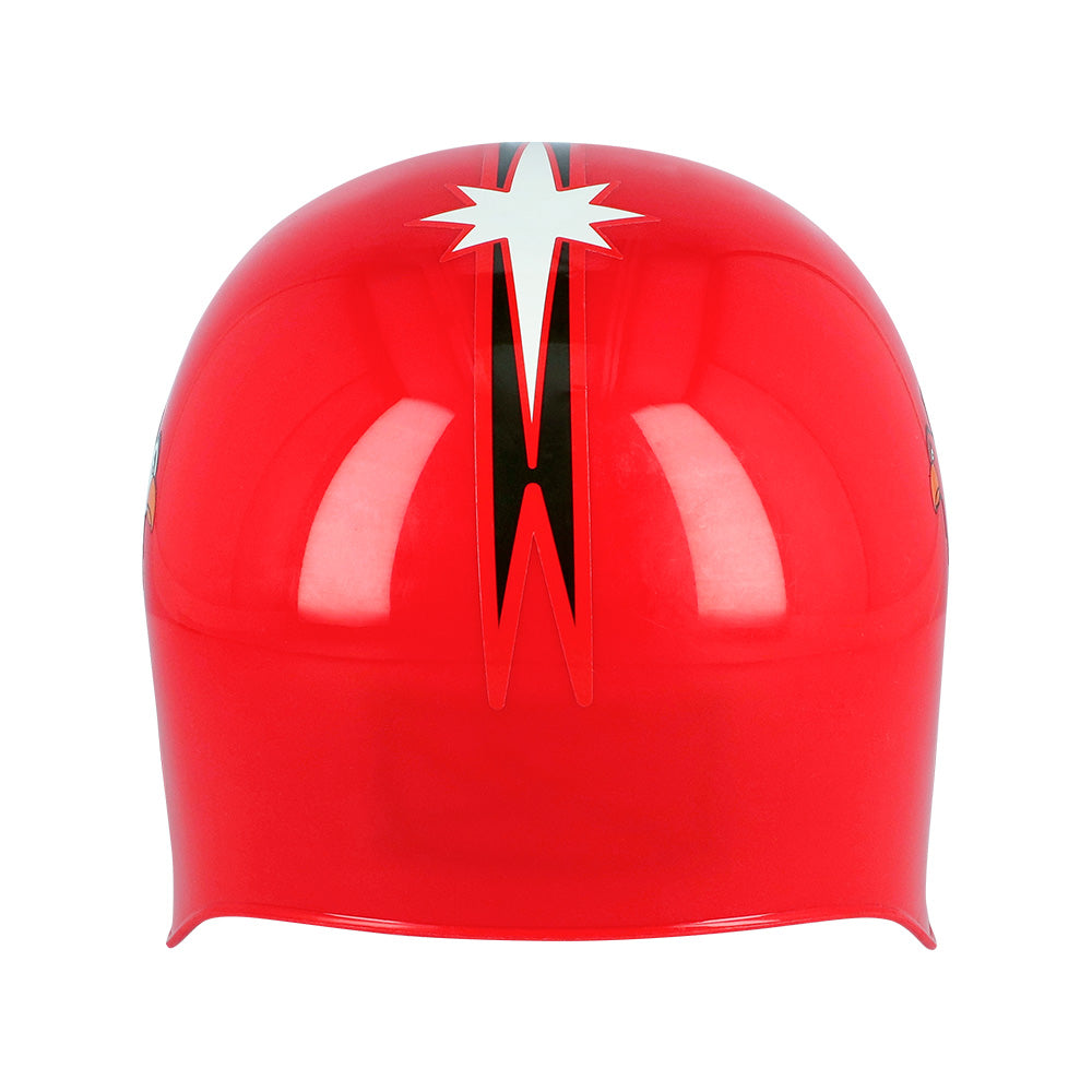 Casque Football Américain Rouge avec Grille - Déguisement Adulte