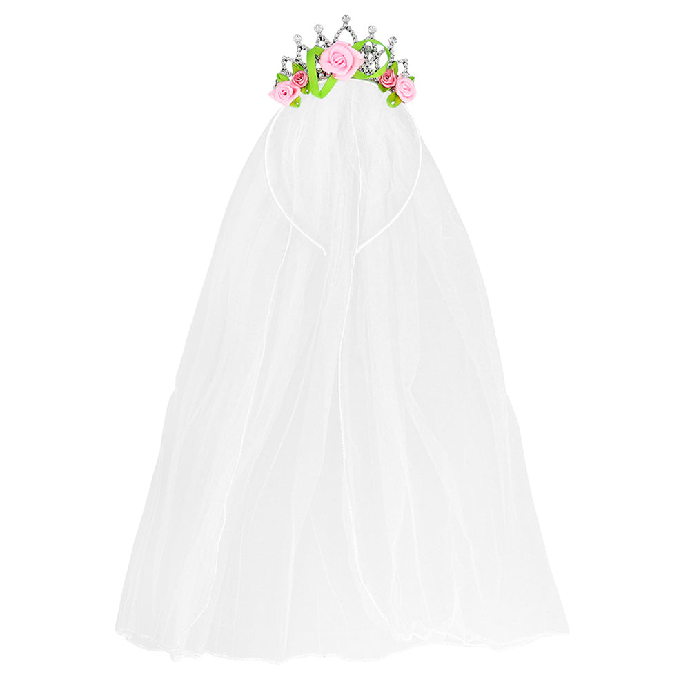 Kit Mariée Evjf avec Voile, Écharpe et Accessoires