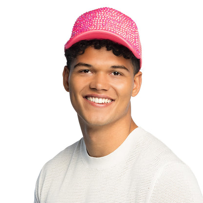 Casquette Paillettes UV Blacklight Fluorescente - 4 Coloris