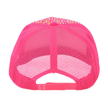 Casquette Paillettes UV Blacklight Fluorescente - 4 Coloris