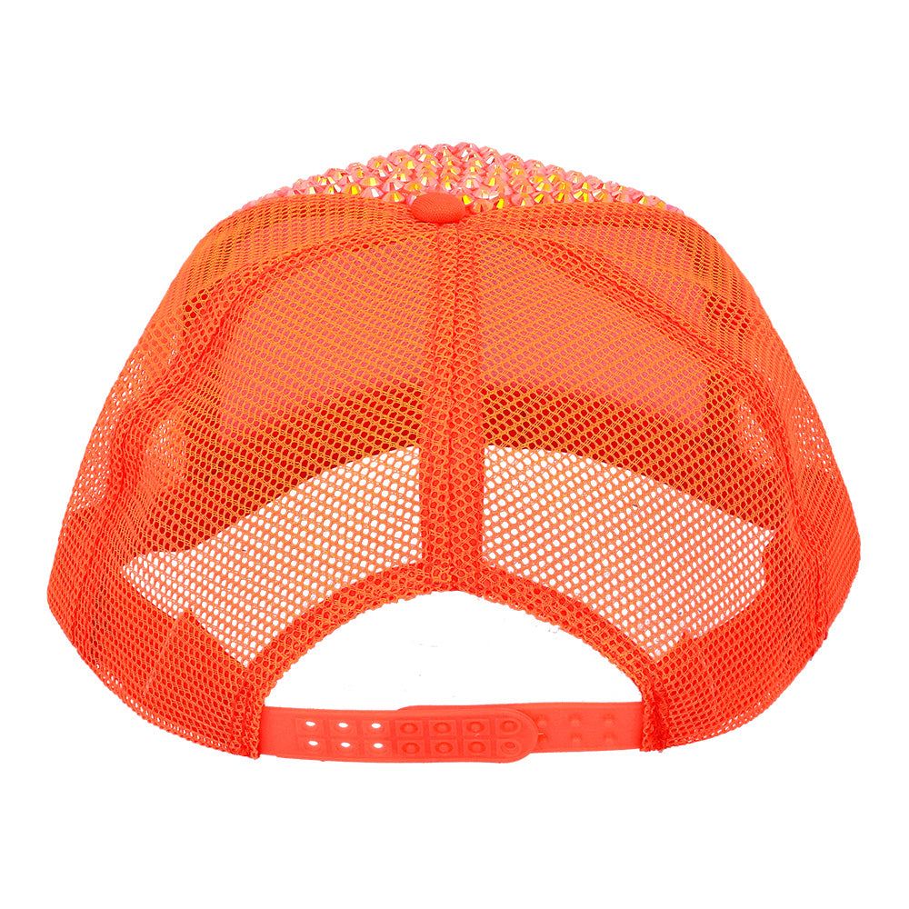 Casquette à Sequins Fluo - Accessoire Party Brillant Unisexe