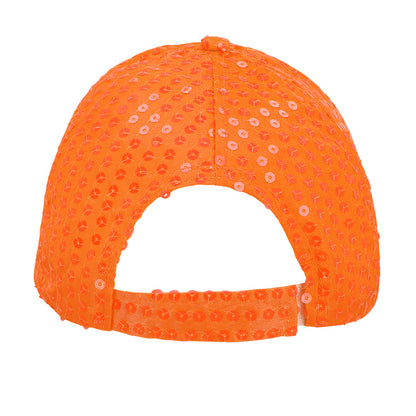 Casquette Sequins UV Blacklight - Fluo Rave Party