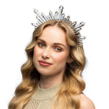 Diadème Cristal Couronne - Accessoire Fête & Déguisement